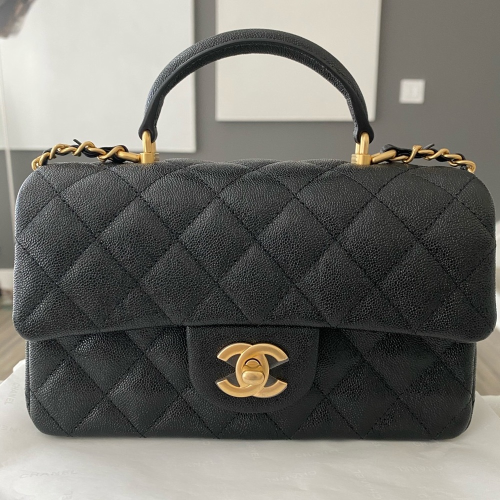 CHANEL TOP HANDLE MINI - Picture 8 of 9